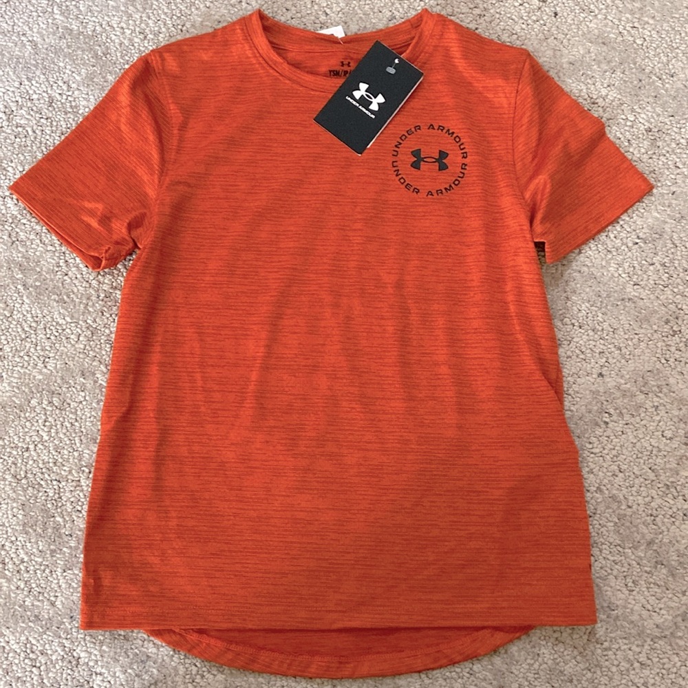 Under Armour Boys Athletic Short Sleeve Tee